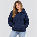 Oversized Hoodie - Leopardstjerne på Ryggen, Faldende Skuldre