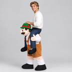 Bayersk Piggyback-Kostume - Ride-On Illusion til Oktoberfest