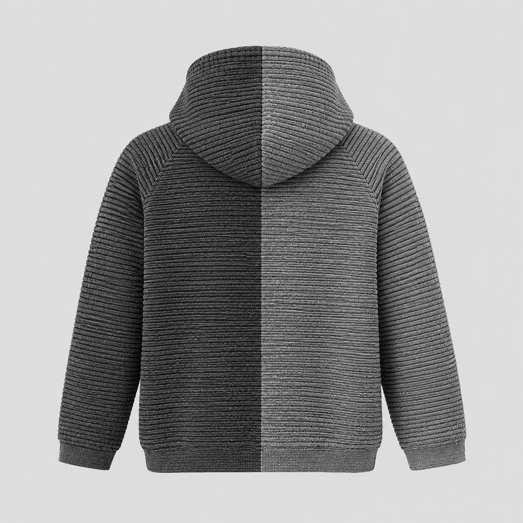 Halloween Græskar-Hoodie til Herrer - Print med Uhyggeligt Ansigt