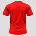Herre Sports T-shirt – Kontrast Piping Rundhals