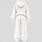 Dame Cropped Hættesæt – Matchende Loungewear Todelt