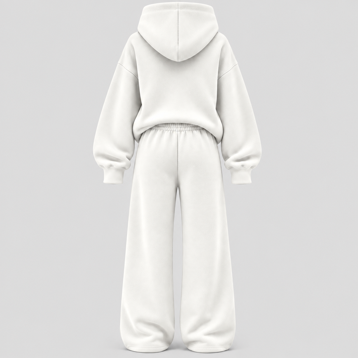 Dame Cropped Hættesæt – Matchende Loungewear Todelt