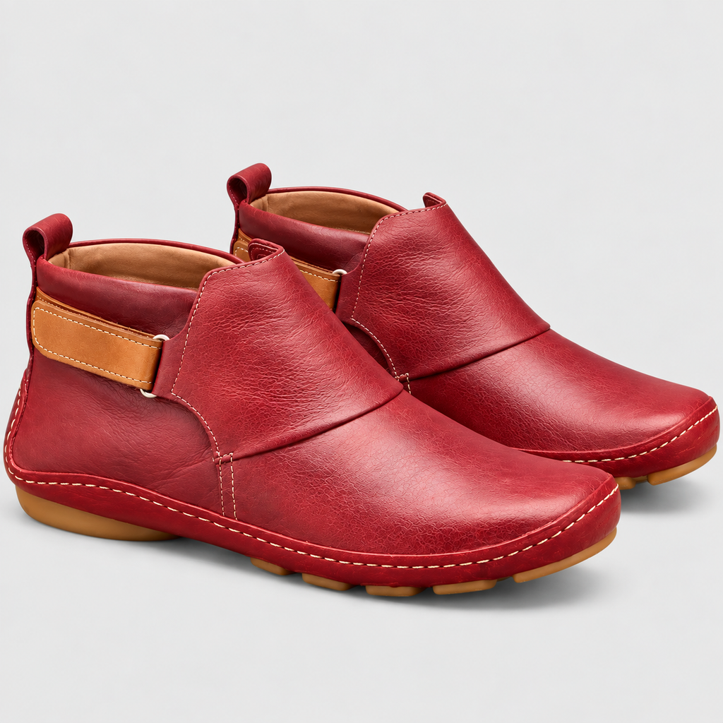 Vandtætte Ankelstøvler til Damer - Slip-On med Elastisk Panel