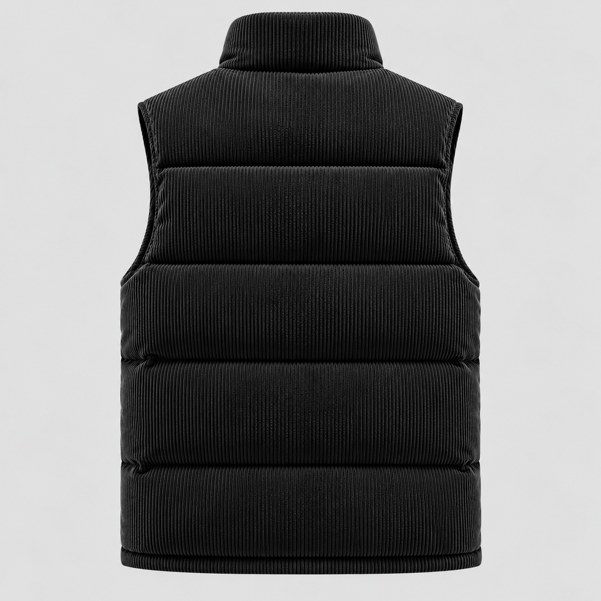 Fløjlsvest til Herrer - Quiltet, Ærmeløs