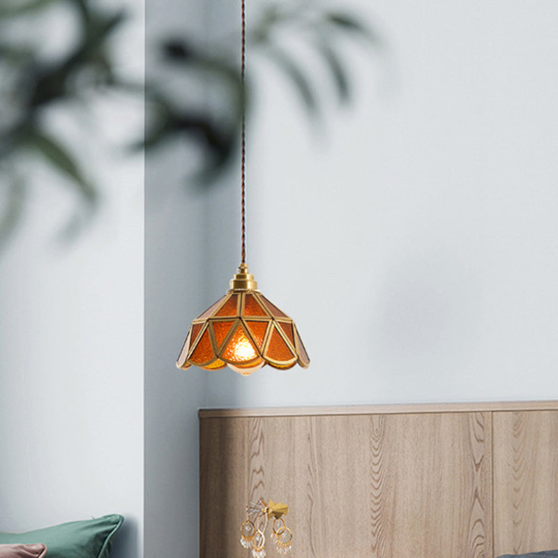 AmberDome Tiffany-Stil Pendellampe