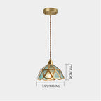 AmberDome Tiffany-Stil Pendellampe