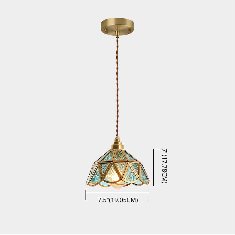 AmberDome Tiffany-Stil Pendellampe