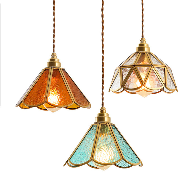 AmberDome Tiffany-Stil Pendellampe