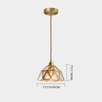 AmberDome Tiffany-Stil Pendellampe