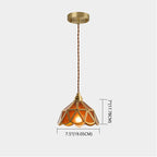 AmberDome Tiffany-Stil Pendellampe