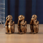 Abefigur Dekoration med Klassisk Design