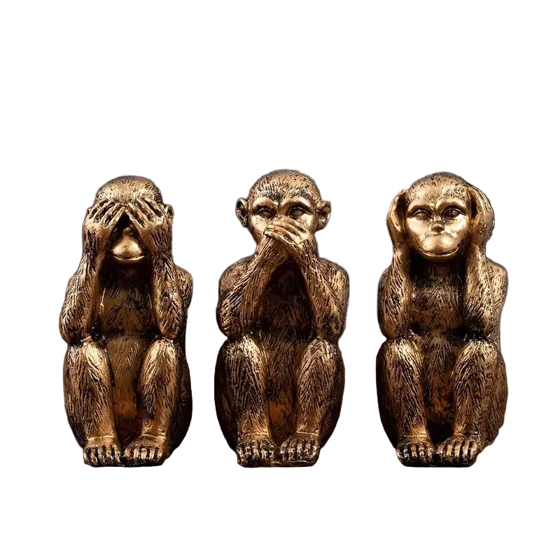 Abefigur Dekoration med Klassisk Design