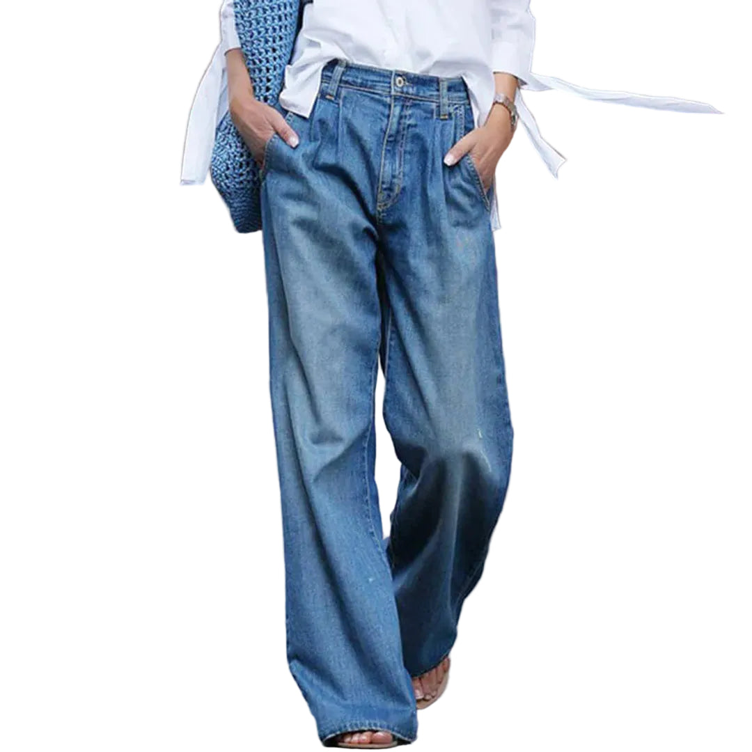 Vide Jeans med Høj Talje