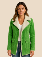 Foret Jakke til Kvinder – Fleece & Bomuldsblend