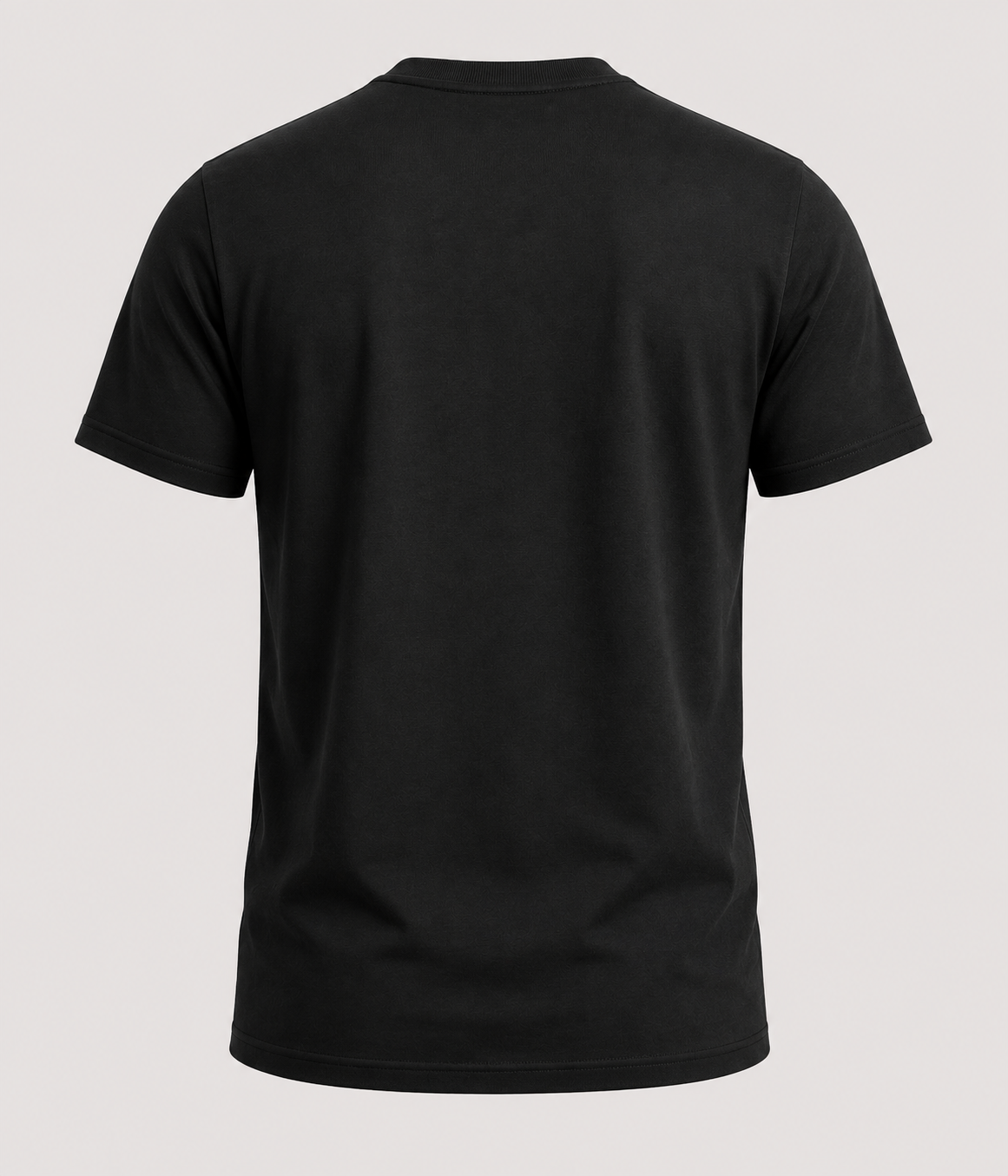 Herre T-Shirt Med Korsmotiv – Relaxed Fit, Kort Ærme