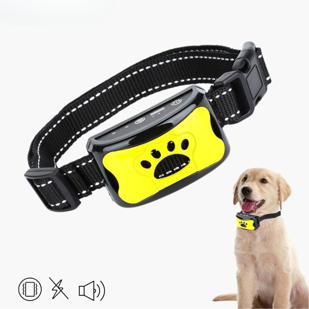 Hundehalsbånd – anti-gø – med vibration og lyd
