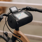 Cykeltaske med touchscreen vindue til styr