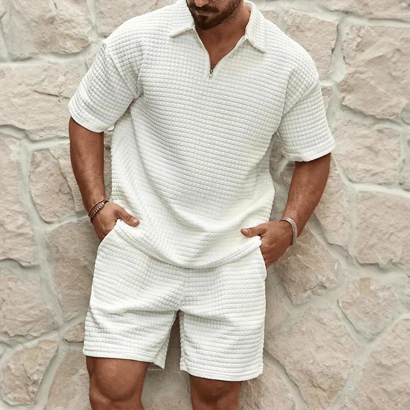 Mart – Sommer Sæt til Mænd med T-shirt og Shorts