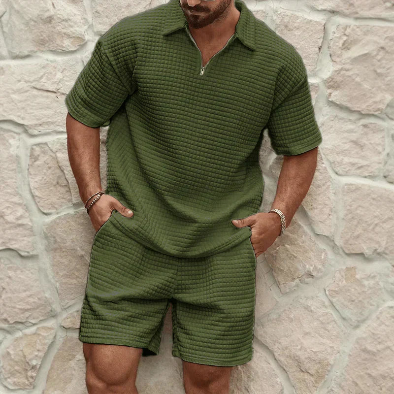 Mart – Sommer Sæt til Mænd med T-shirt og Shorts