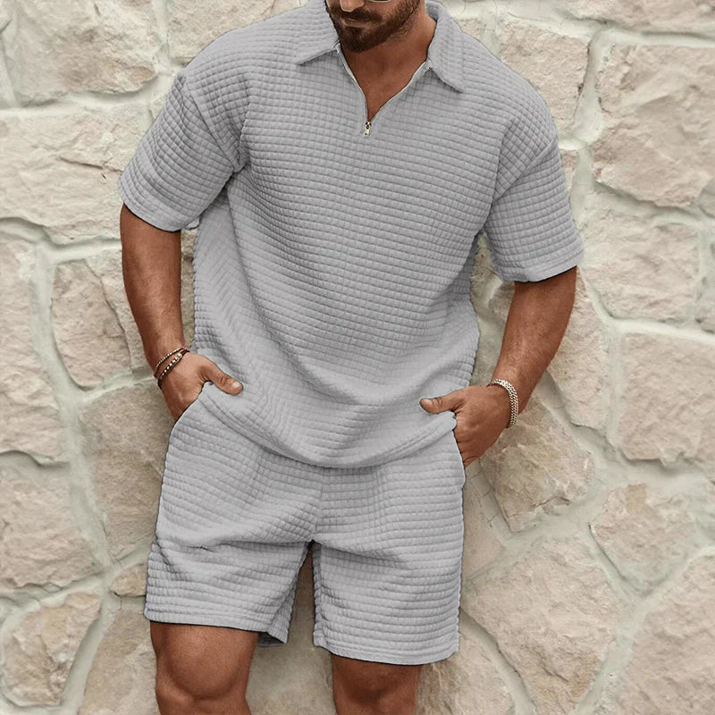 Mart – Sommer Sæt til Mænd med T-shirt og Shorts
