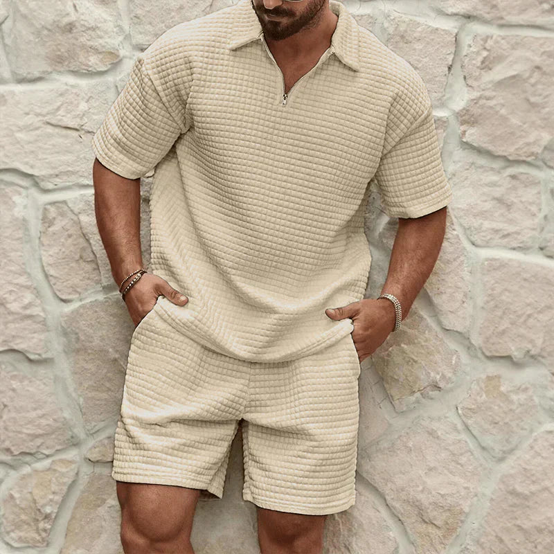 Mart – Sommer Sæt til Mænd med T-shirt og Shorts