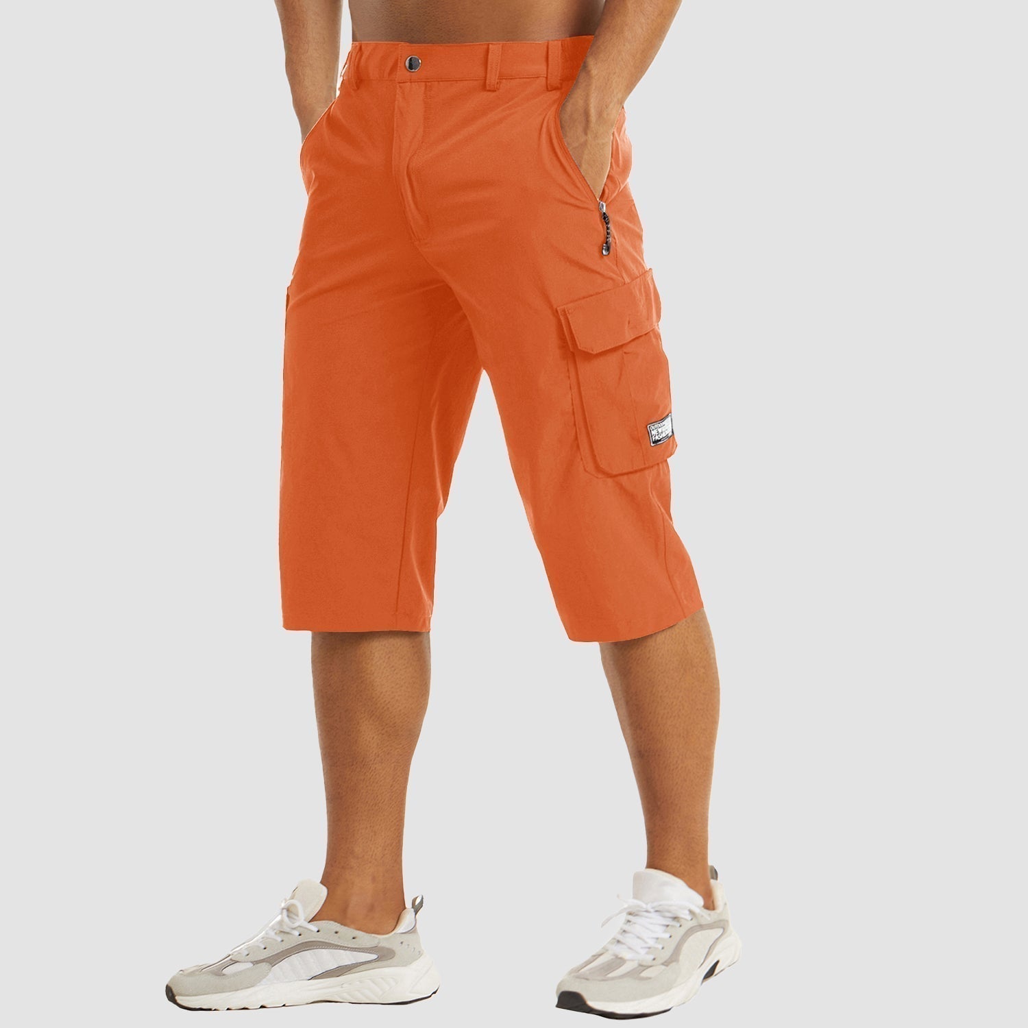 Cargo shorts til mænd med praktiske lommer