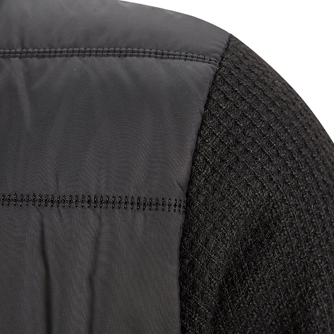 Slim fit trøje med ståkrave og lynlås – til hverdagsbrug