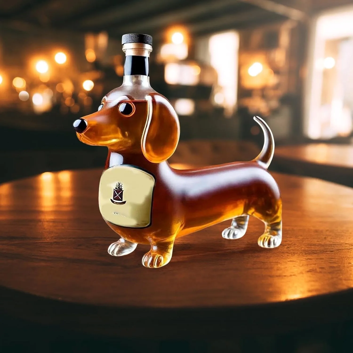 AnimalBottle – Dyrformet Glas Drikkeflaske