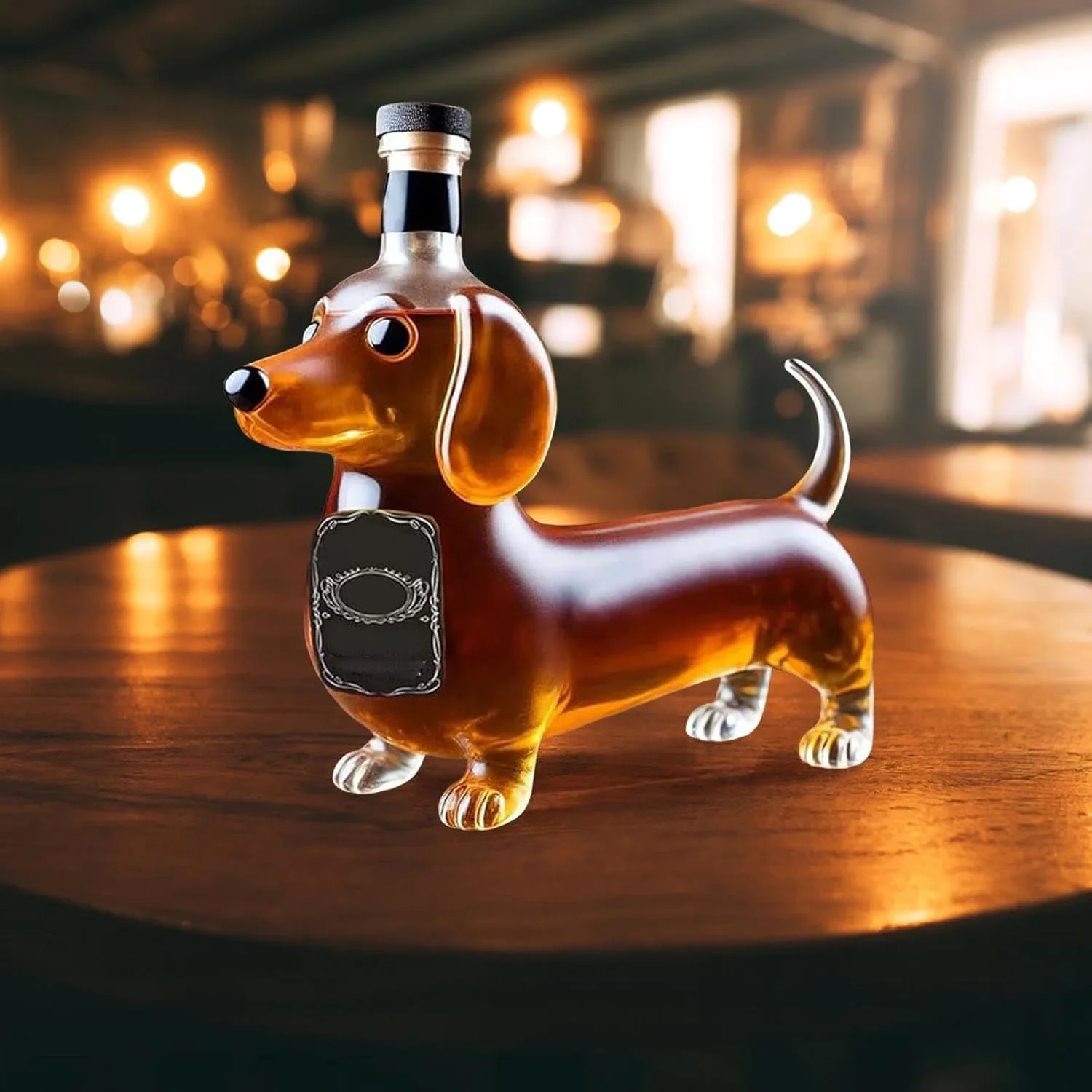 AnimalBottle – Dyrformet Glas Drikkeflaske