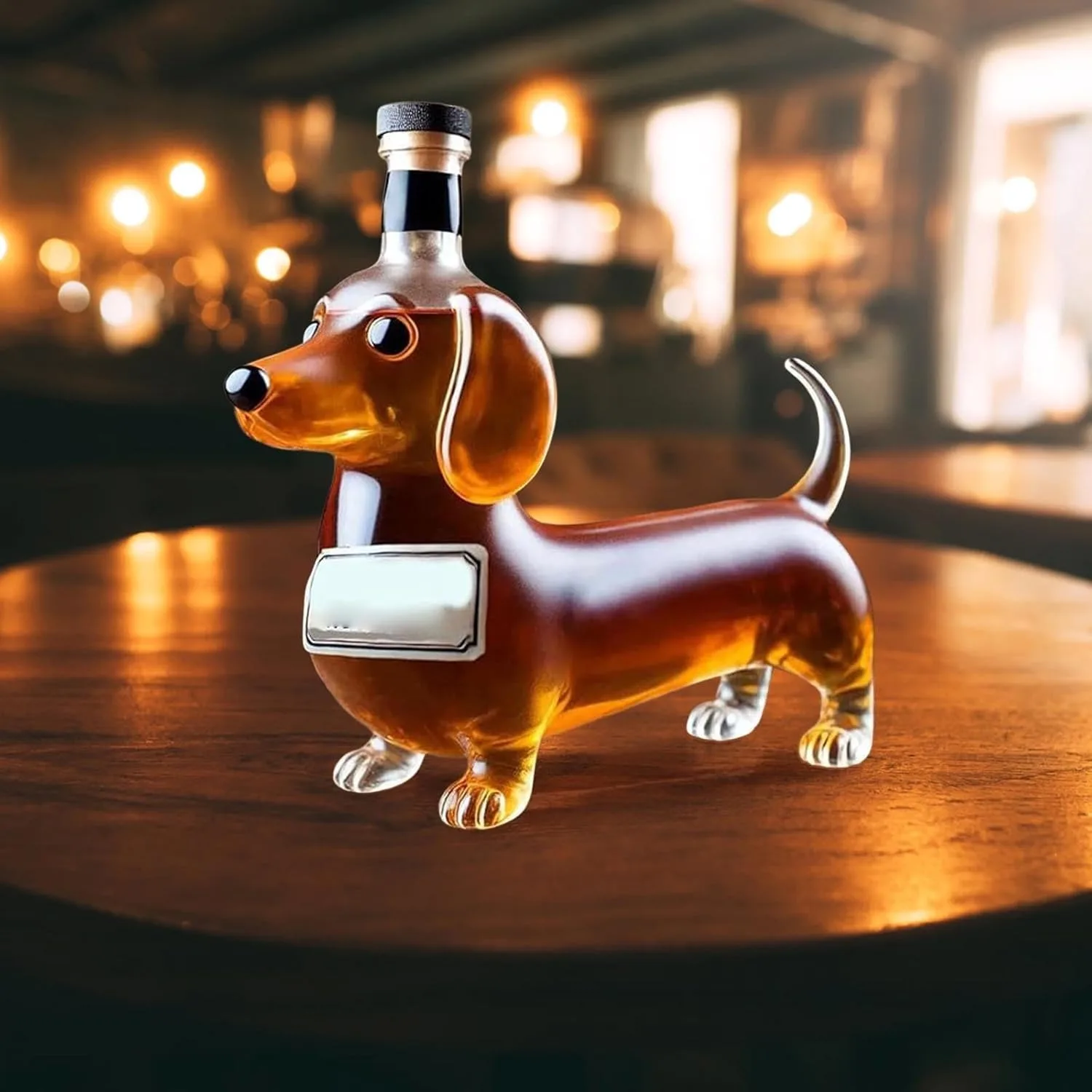 AnimalBottle – Dyrformet Glas Drikkeflaske