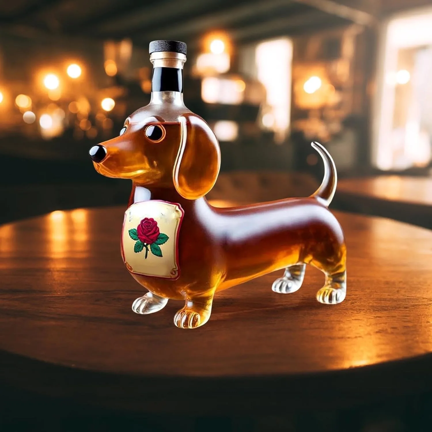 AnimalBottle – Dyrformet Glas Drikkeflaske