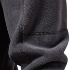 Fleece sweatshirt – med høj krave og justerbar talje – til daglig brug