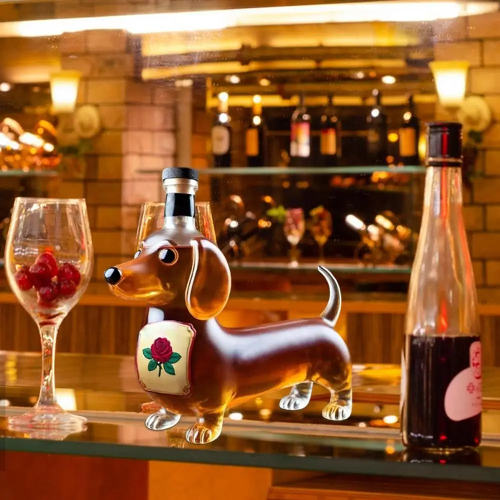 AnimalBottle – Dyrformet Glas Drikkeflaske