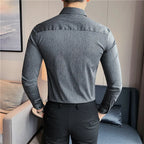 Slim fit skjorte – tidløs – til hverdagsbrug
