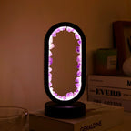 AmethystAura ametystlampe – håndlavet, indendørs brug