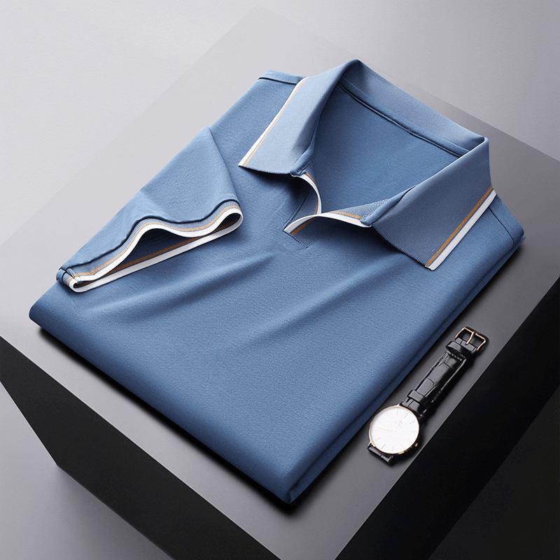 Baldur polo shirt – klassisk krave og knaplukning