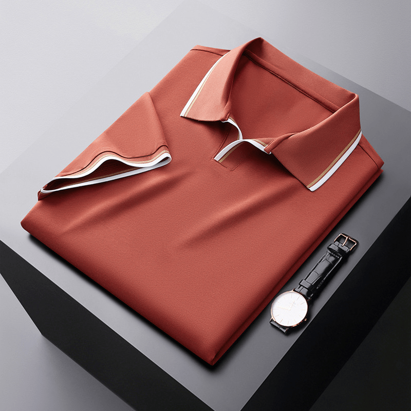 Baldur polo shirt – klassisk krave og knaplukning
