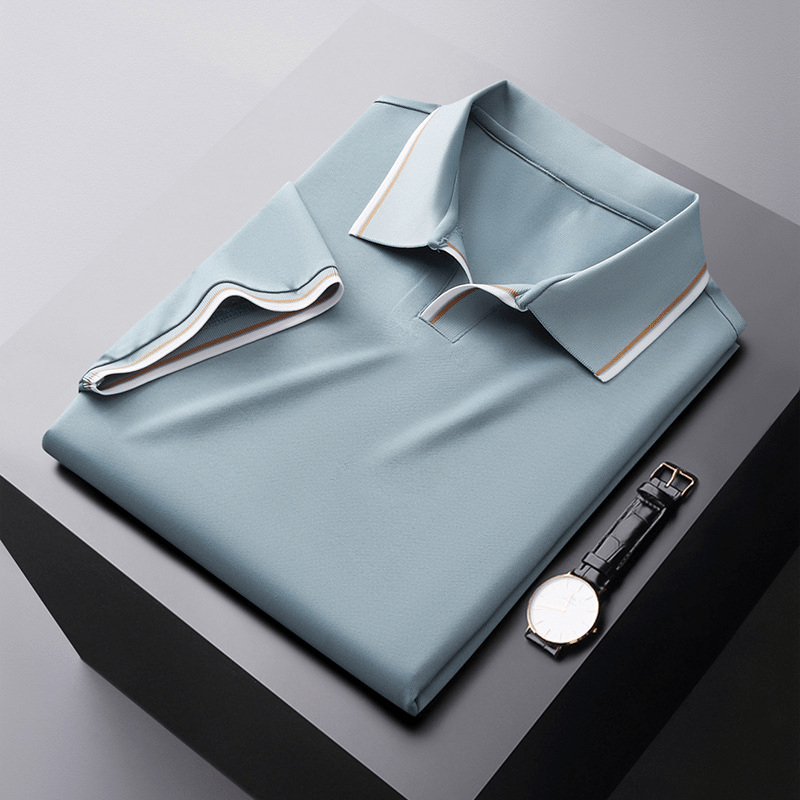 Baldur polo shirt – klassisk krave og knaplukning
