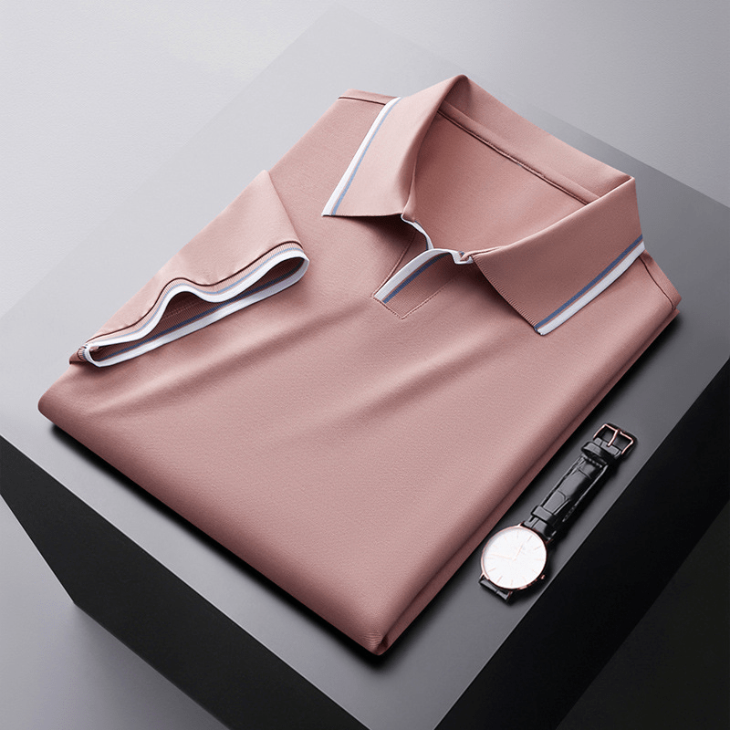 Baldur polo shirt – klassisk krave og knaplukning