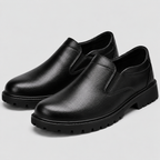Slip-On Sko til Herrer - Elastisk Sideindsats med Kraftig Sål