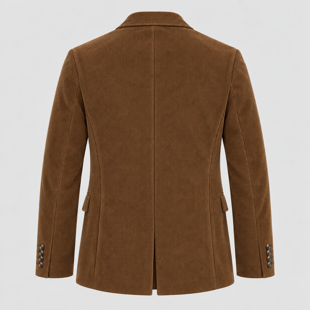 Ridgeway Cordblazer til Herrer – Albuepatches, Frontlommer