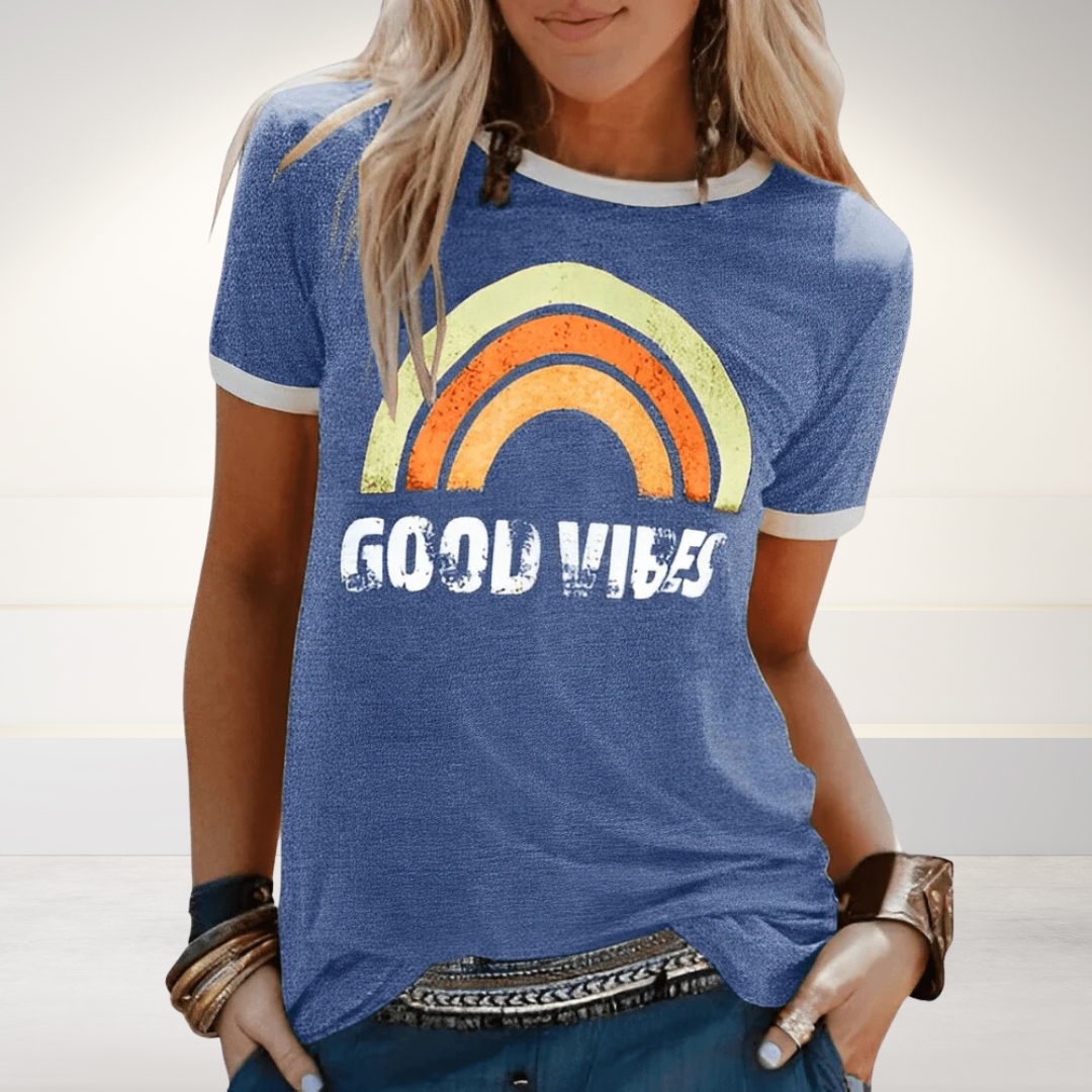 T shirt til dame med feminin pasform