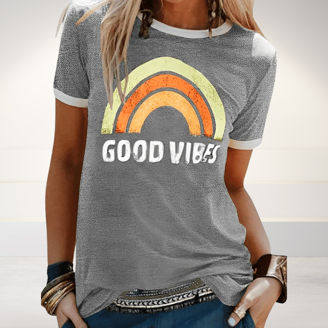 T shirt til dame med feminin pasform
