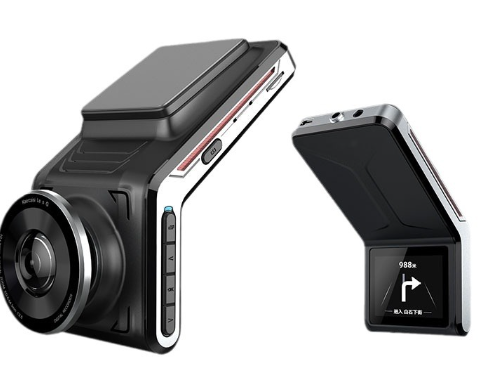 AutoShield Dashcam 4K med dobbeltkamera og parkeringsovervågning