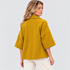 Åben Cardigan til Damer - Ruskindslook, Otte Farver