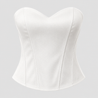 Satinkorset til Damer - Stropløs Longline Bustier