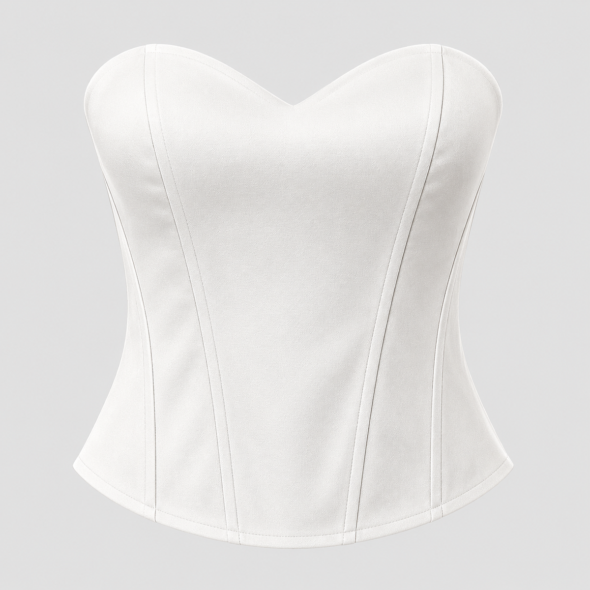 Satinkorset til Damer - Stropløs Longline Bustier