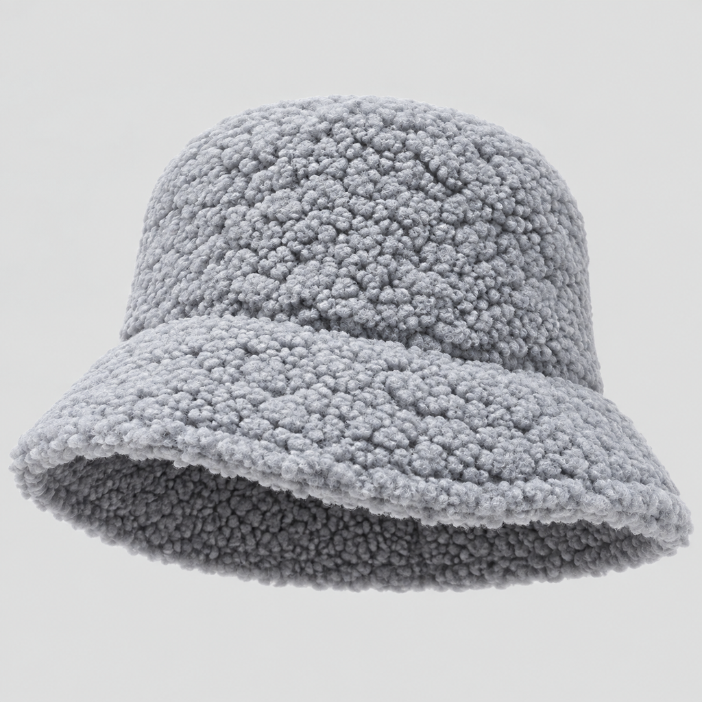 Teddy Fiskerhat - Tekstureret Lammeuldshat i Seks Farver