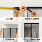 Magnetisk Insektnet til Dør