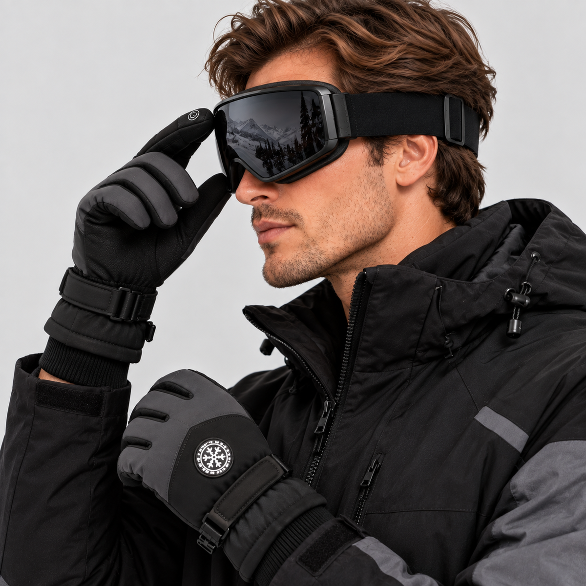 Unisex Vintersportshandsker - Vandtætte med Touchscreen-Fingerspidser